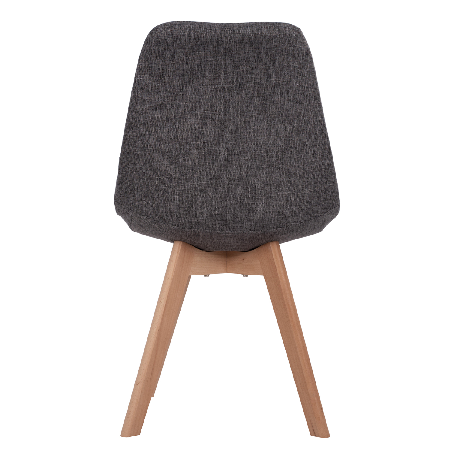 ΚΑΡΕΚΛΑ VEGAS ΜΕ ΞΥΛΙΝΑ ΠΟΔΙΑ ΚΑΙ ΜΕ ΥΦΑΣΜΑ ΓΚΡΙ HM0033.50 48Χ55Χ82 ΕΚ - Image 6