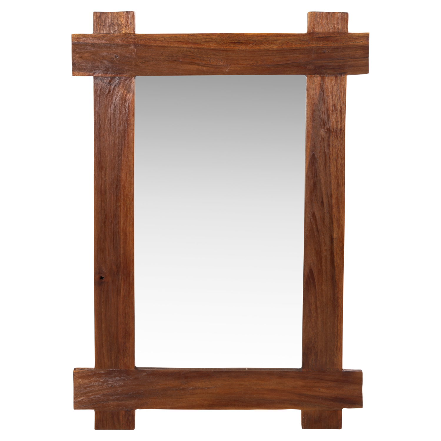 ΚΑΘΡΕΠΤΗΣ ΤΟΙΧΟΥ HM4303 ΑΝΑΚΥΚΛΩΜΕΝΟ TEAK ΣΕ ΦΥΣΙΚΟ 70x100Υεκ. - Image 3