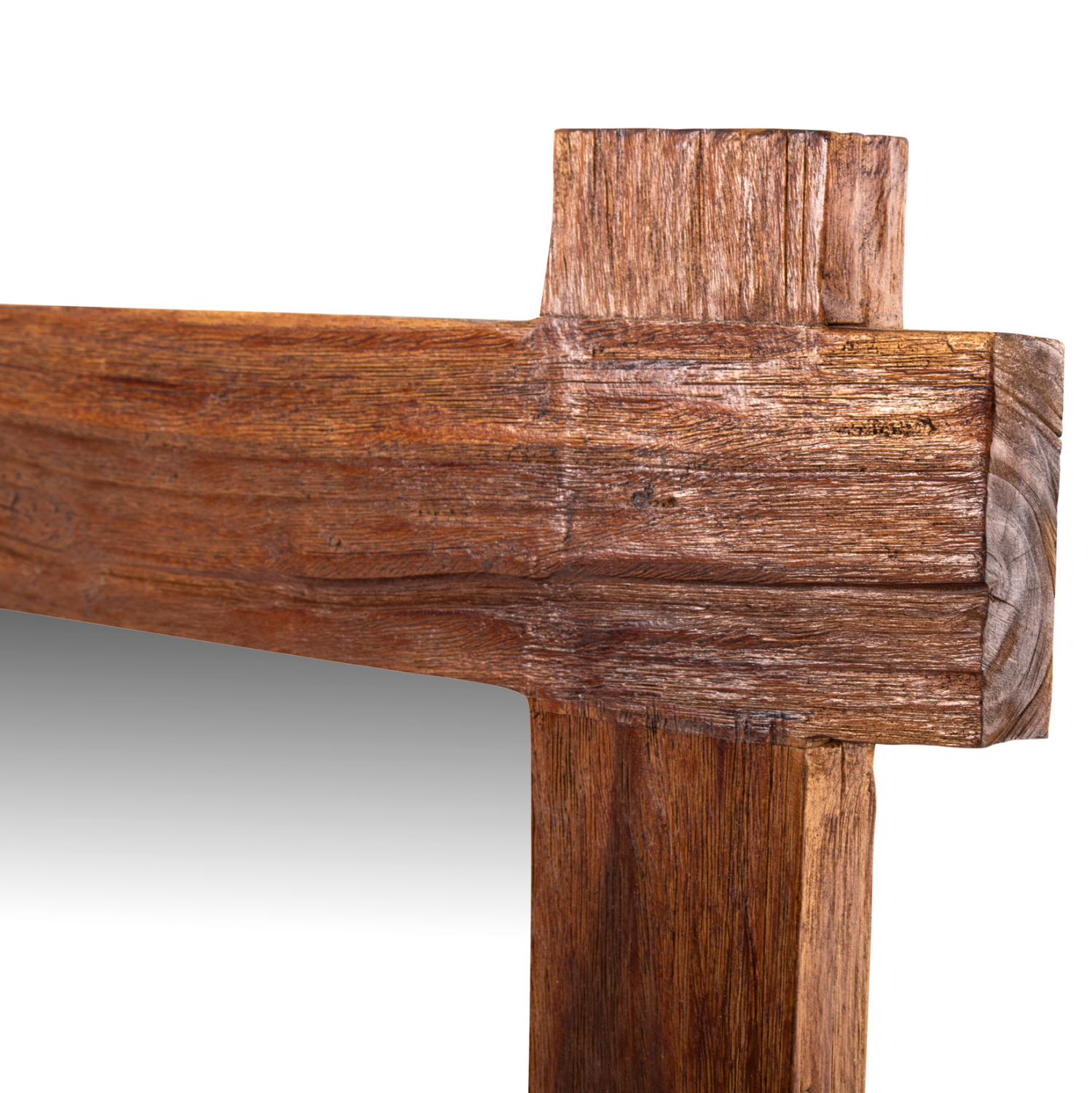 ΚΑΘΡΕΠΤΗΣ ΤΟΙΧΟΥ HM4303 ΑΝΑΚΥΚΛΩΜΕΝΟ TEAK ΣΕ ΦΥΣΙΚΟ 70x100Υεκ. - Image 4