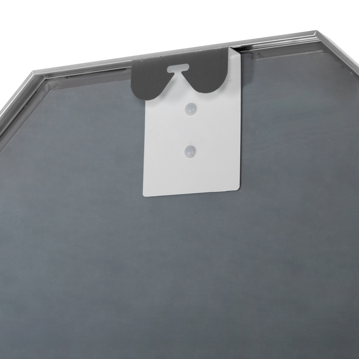 ΚΑΘΡΕΠΤΗΣ ΤΟΙΧΟΥ HM9583.40 ΟΚΤΑΓΩΝΟΣ ΣΚΕΛΕΤΟΣ ΑΛΟΥΜΙΝΙΟΥ ΑΣΗΜΙ 55,5x2,5x55,5Υεκ. - Image 5