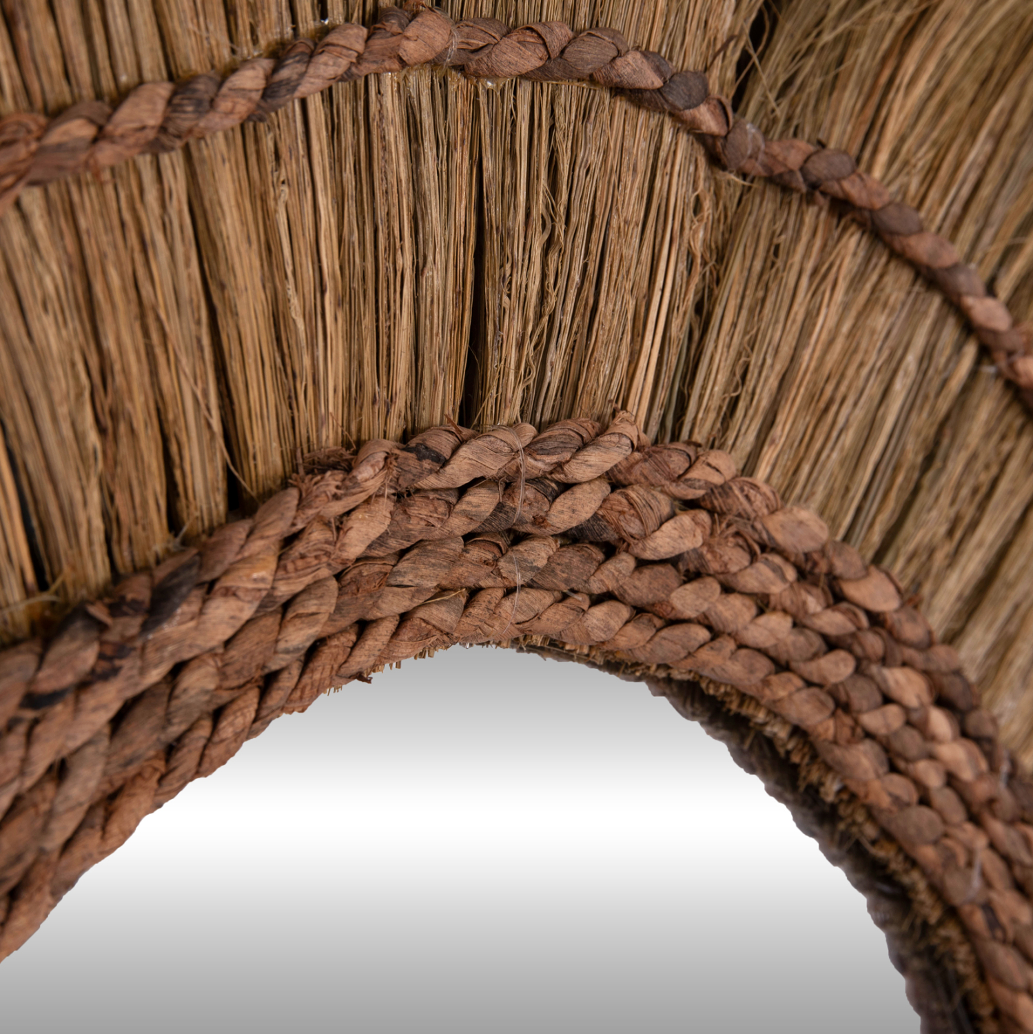 ΚΑΘΡΕΠΤΗΣ ΤΟΙΧΟY ΣΤΡΟΓΓΥΛΟΣ ΠΛΑΙΣΙΟ ΙΝΕΣ ΜΠΑΝΑΝΑΣ ΣΕ ΦΥΣΙΚΟ 130x4x130Υεκ.HM7734 - Image 3