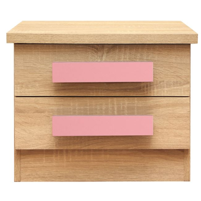 ΚΟΜΟΔΙΝΟ PLAYROOM SONAMA-ΡΟΖ HM331+HM336.02 40Χ48Χ39εκ. - Image 2