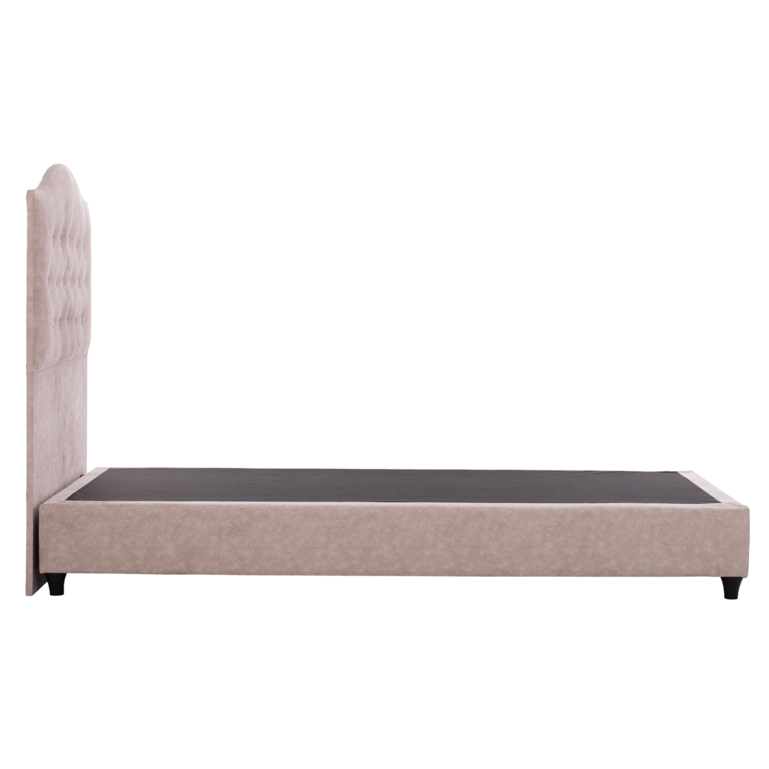 ΚΡΕΒΑΤΙ MALENA ΑΠΟ ΜΠΕΖ ΥΦΑΣΜΑ NUBUCK HM647.22 ΓΙΑ ΣΤΡΩΜΑ 120x200 εκ. - Image 5