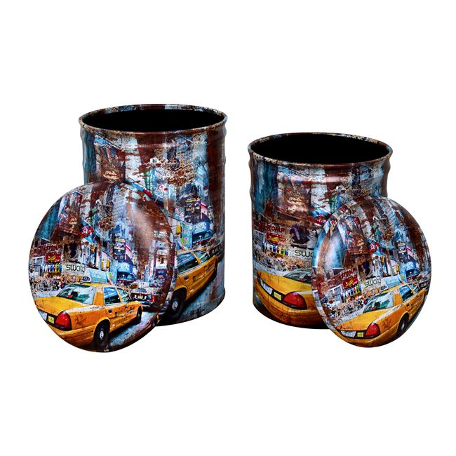 ΜΕΤΑΛΛΙΚΟ ΣΚΑΜΠΩ ΣΕΤ 2ΤΜΧ HM267 YELLOW CAR - Image 2