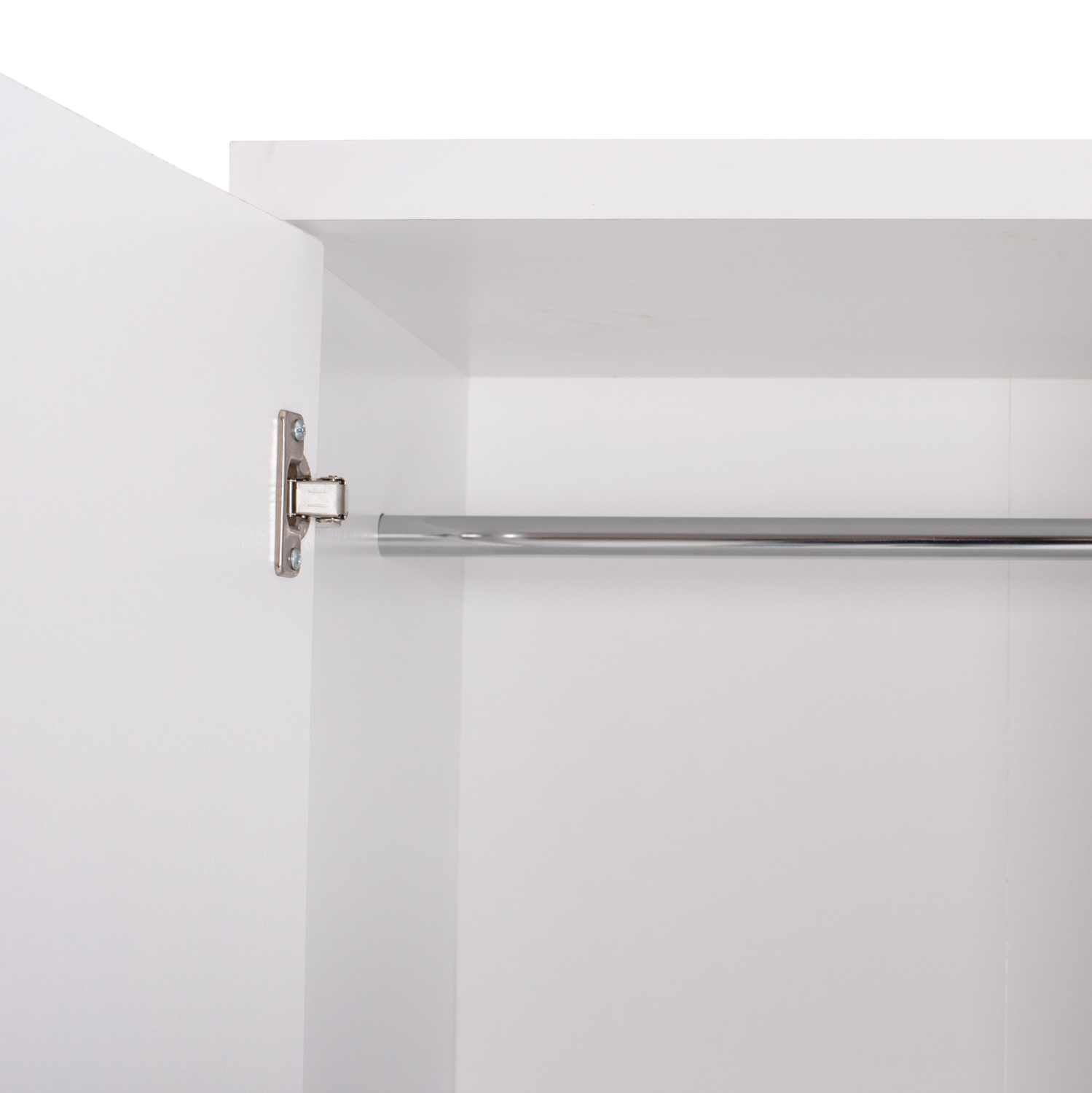 ΝΤΟΥΛΑΠΑ 2ΦΥΛΛΗ BAILEY ΜΕ ΤΡΙΑ ΡΑΦΙΑ HM337.05 ΜΕΛΑΜΙΝΗ ΛΕΥΚΗ 60Χ43Χ181Υεκ. - Image 8