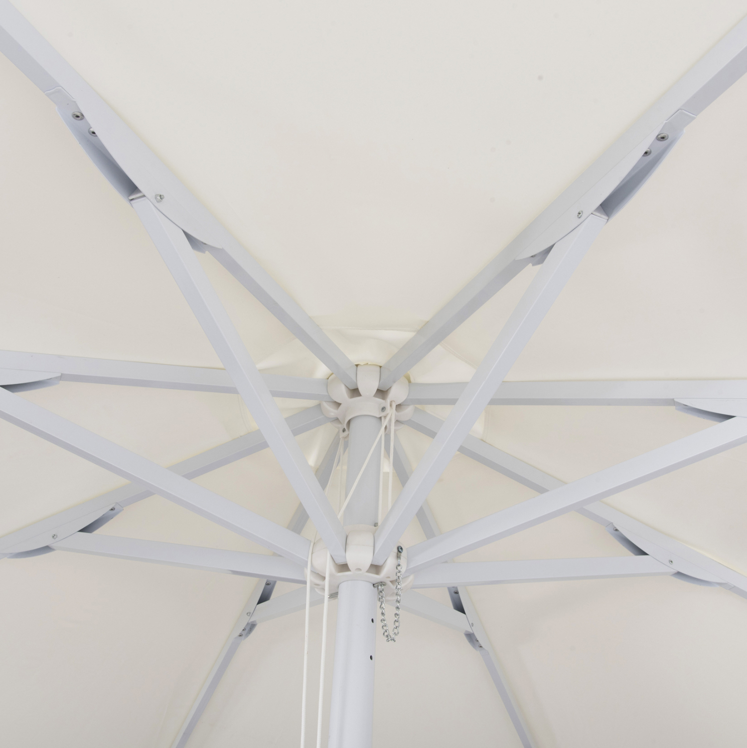 ΟΜΠΡΕΛΑ ΕΠΑΓΓΕΛΜΑΤΙΚΗ ALU 3Μ ΕΚΡΟΥ ΜΟΝΟΚΟΜΑΤΟΣ ΙΣΤΟΣ HM6006 - Image 4