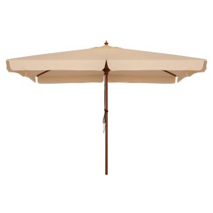 ΟΜΠΡΕΛΑ ΕΠΑΓΓΕΛΜΑΤΙΚΗ WALLER 4,00X4,00X3,00Y ΜΕ ΞΥΛΙΝΟ ΣΚΕΛΕΤΟ HM6023 ΜΠΕΖ