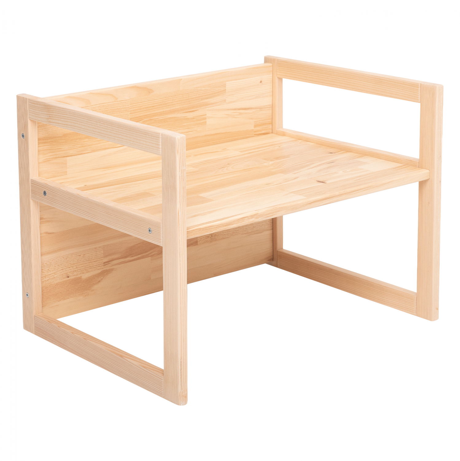 ΠΑΙΔΙΚΟ ΞΥΛΙΝΟ ΠΑΓΚΑΚΙ-ΤΡΑΠΕΖΙ MIKO HM9289 ΦΥΣΙΚΟ 64,5x45,x47Y εκ. - Image 4