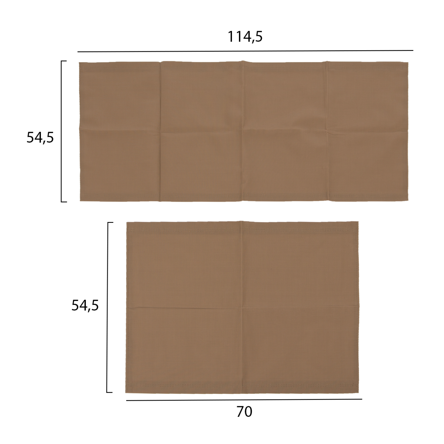 ΠΑΝΙ TEXTILENE ΑΝΤΑΛΛΑΚΤΙΚΟ ΞΑΠΛΩΣΤΡΑΣ CRETA MOKA HM5887.04 - Image 2