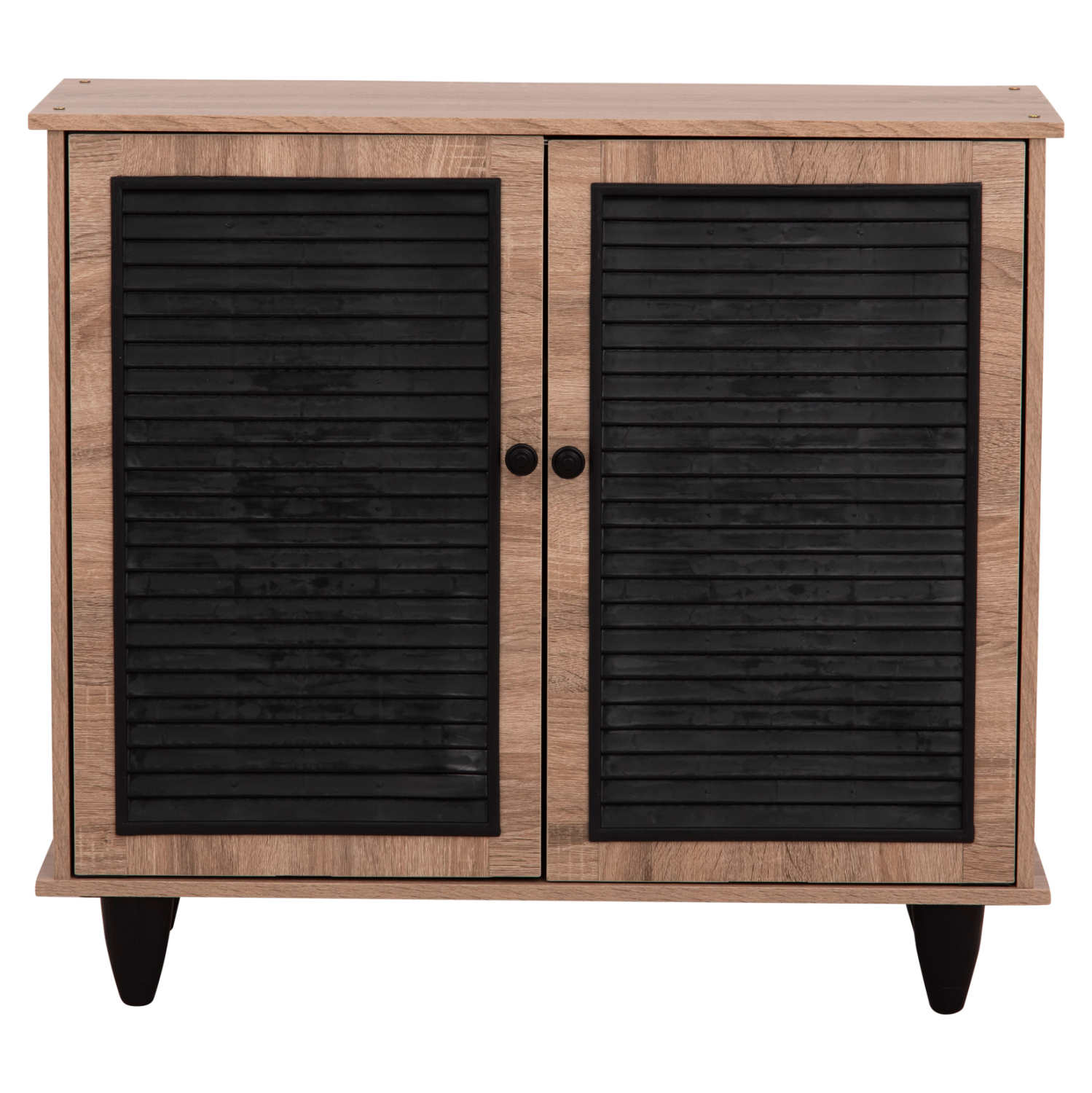 ΠΑΠΟΥΤΣΟΘΗΚΗ ΞΥΛΙΝΗ MCKENNA HM2266.02 ΣΕ ΧΡΩΜΑ SONAMA-ΜΑΥΡΟ 77x30x69Υεκ. - Image 3