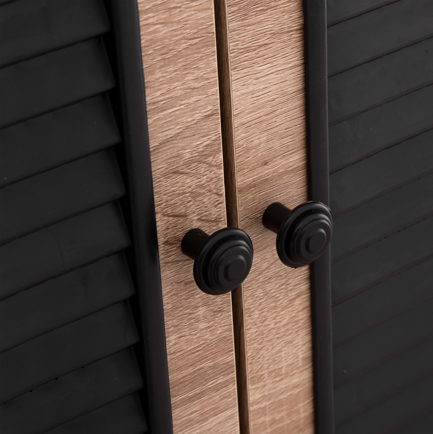 ΠΑΠΟΥΤΣΟΘΗΚΗ ΞΥΛΙΝΗ MCKENNA HM2266.02 ΣΕ ΧΡΩΜΑ SONAMA-ΜΑΥΡΟ 77x30x69Υεκ. - Image 7