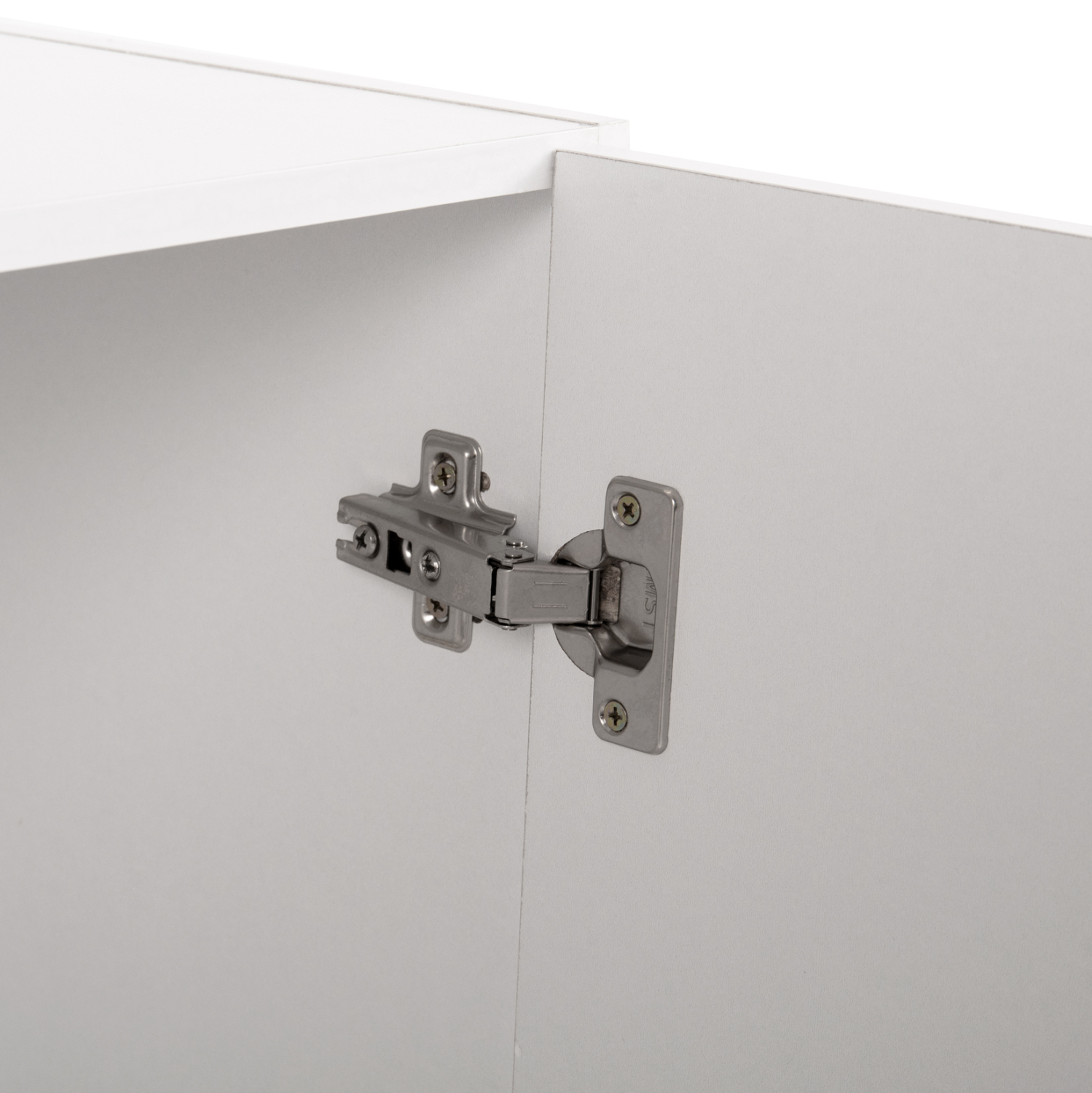 ΠΑΤΑΡΙ 2ΦΥΛΛΗΣ ΝΤΟΥΛΑΠΑΣ ΜΕΛΑΜΙΝΗΣ JASLYN HM350.05 ΣΕ ΧΡΩΜΑ ΛΕΥΚΟ 80,2x42x60Υεκ. - Image 5