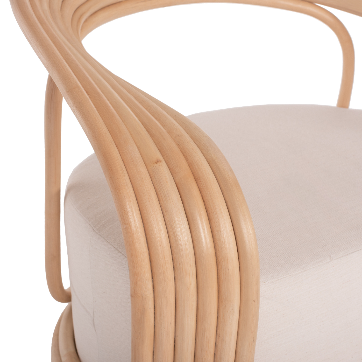 ΠΟΛΥΘΡΟΝΑ DUCHESS ΑΠΟ RATTAN ΦΥΣΙΚΟ-ΕΚΡΟΥ ΜΑΞΙΛΑΡΙ HM9478 81x59x70Y εκ. - Image 7