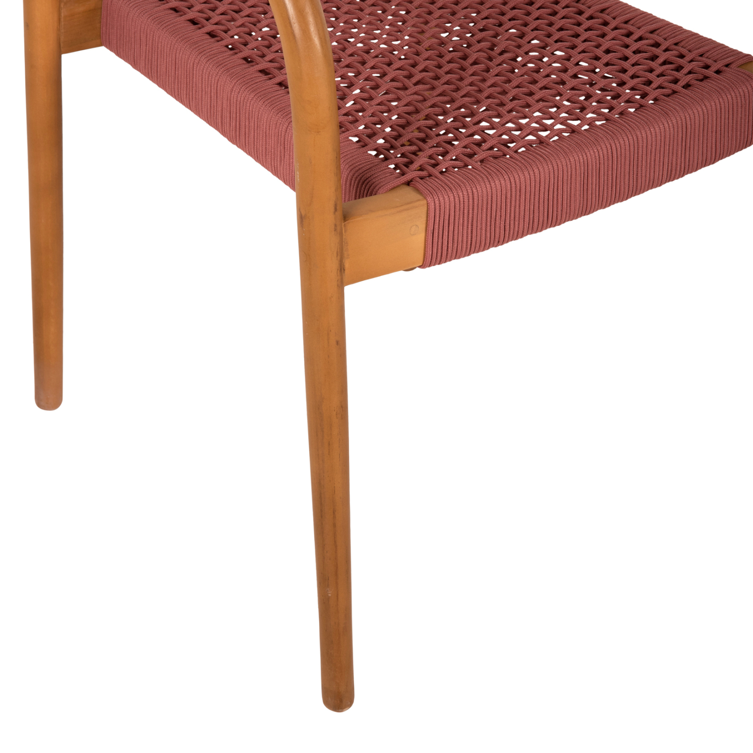 ΠΟΛΥΘΡΟΝΑ OSLO HM9636.06 ΞΥΛΟ TEAK ΦΥΣΙΚΟ & ΡΟΖ ΣΧΟΙΝΙ 55x54x80Yεκ. - Image 8