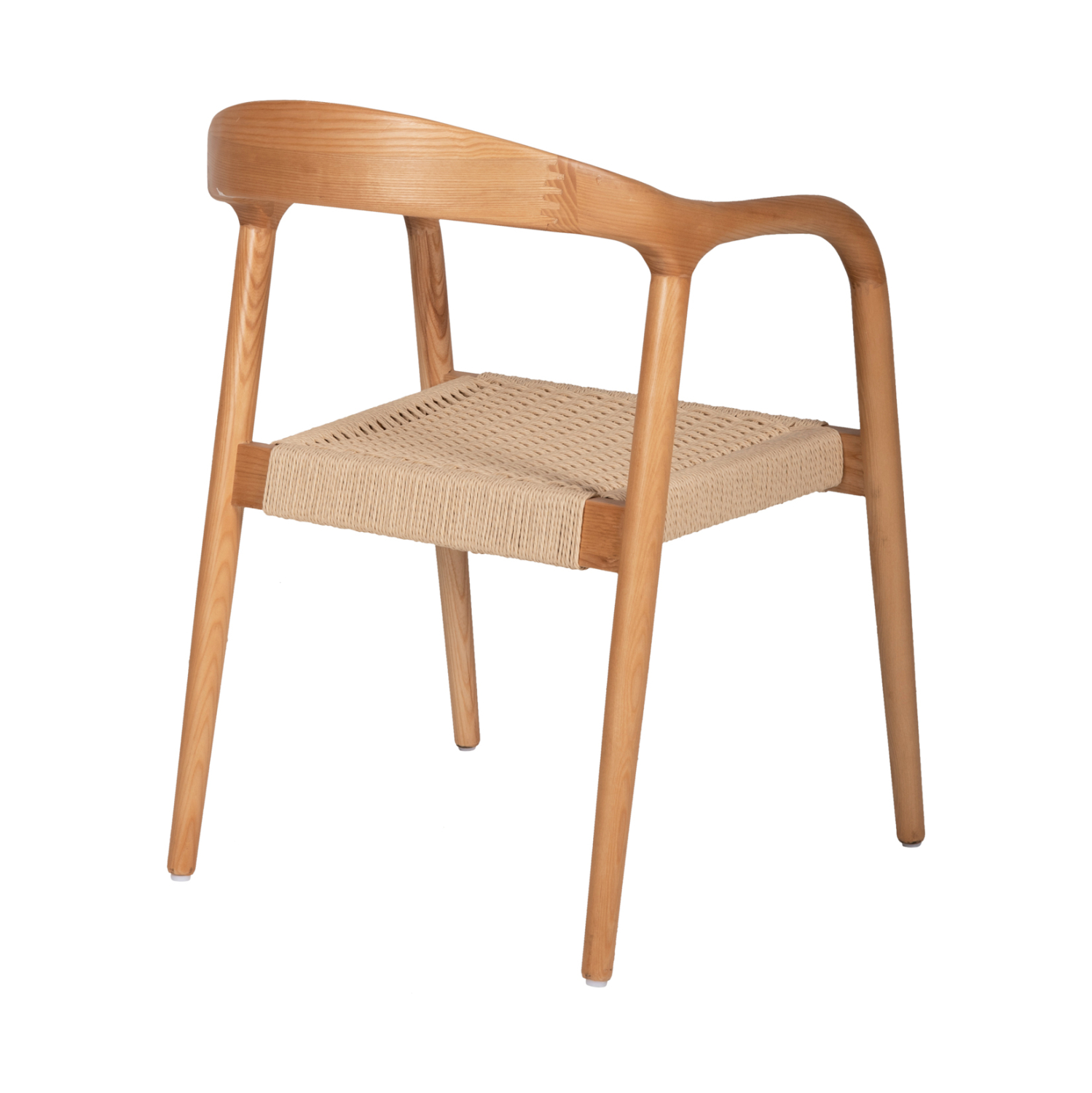 ΠΟΛΥΘΡΟΝΑ HM9874 ΞΥΛΟ ΦΡΑΞΙΝΟΣ ΚΑΙ PAPER ROPE 57x54x78Yεκ. - Image 5