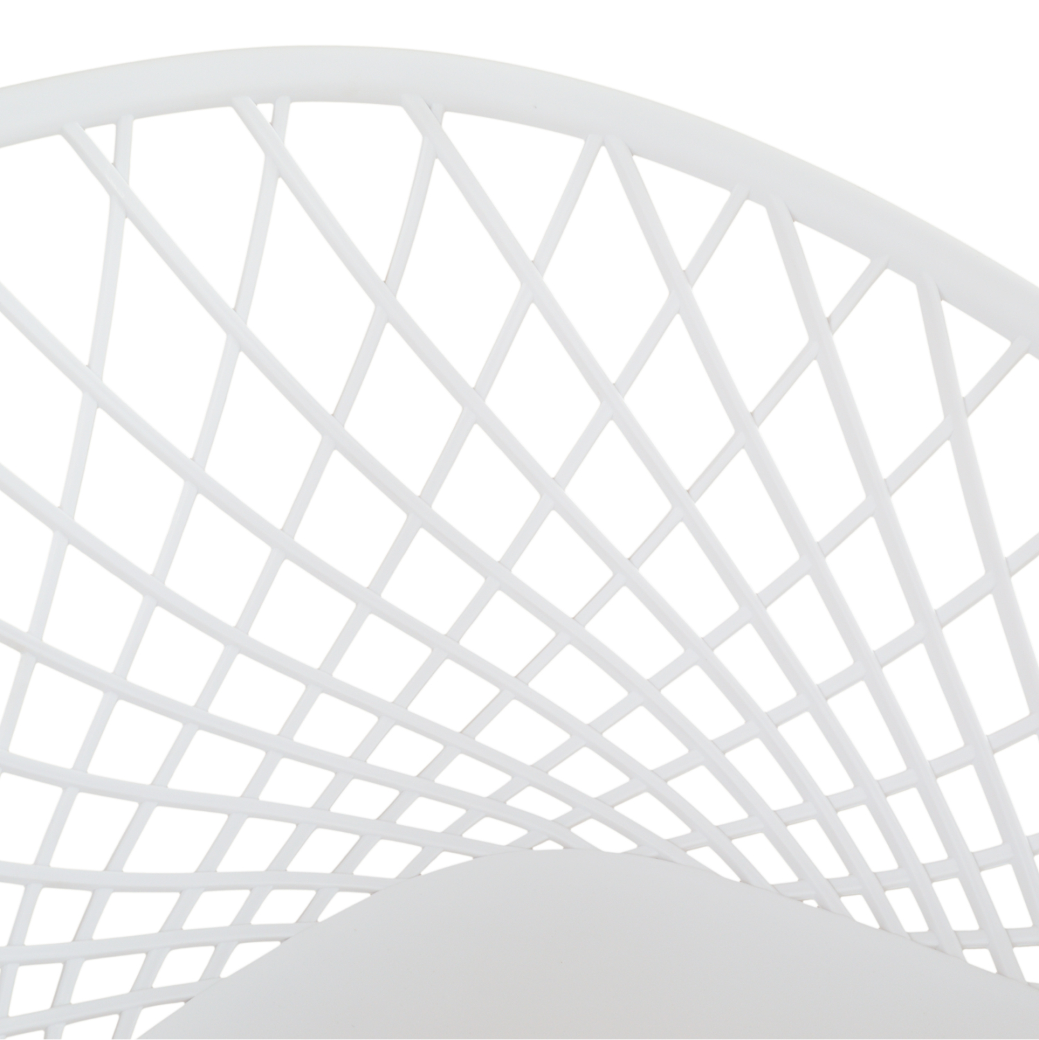 ΠΟΛΥΘΡΟΝΑ ΠΟΛΥΠΡΟΠΥΛΕΝΙΟΥ ΛΕΥΚΗ ΜΕ ΜΕΤΑΛΛΙΚΑ ΠΟΔΙΑ ΑΠΟΜΙΜΗΣΗ ΞΥΛΟΥ ARIADNE HM8001.01 62,5x56x80 εκ. - Image 7