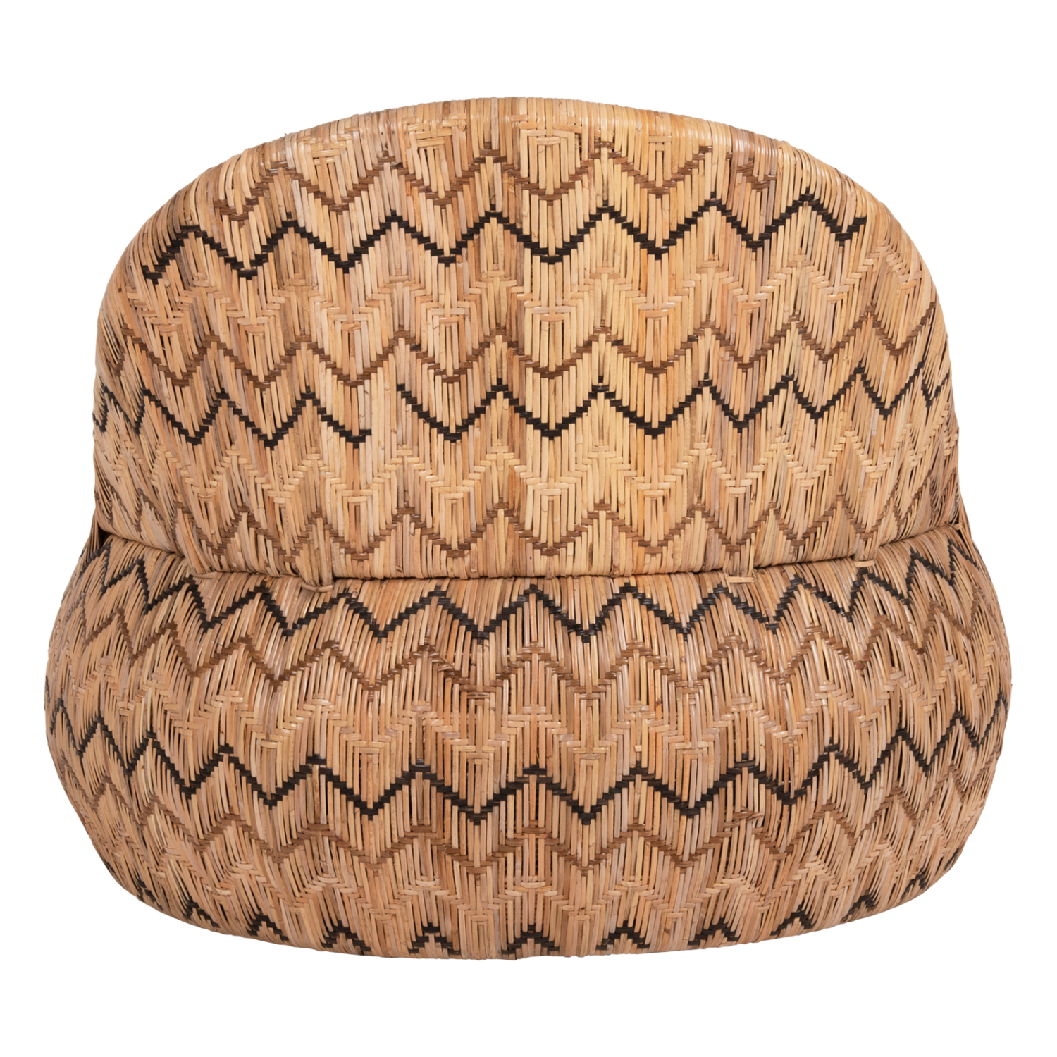 ΠΟΛΥΘΡΟΝΑ ΣΤΡΟΓΓΥΛΗ LADLON HM5992 RATTAN ΦΥΣΙΚΟ-ΕΚΡΟΥ ΜΑΞΙΛΑΡΙ 97x97x76Υεκ. - Image 6