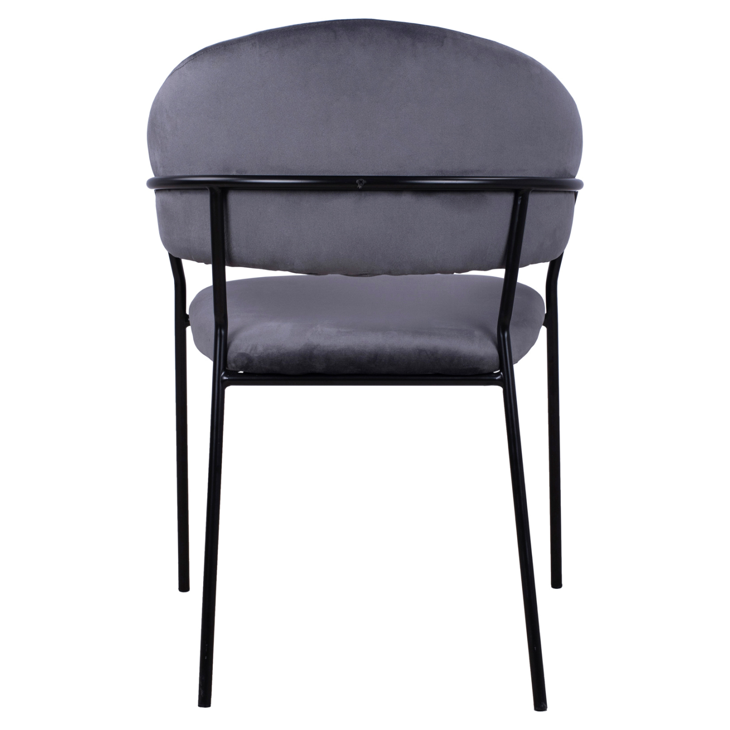 ΠΟΛΥΘΡΟΝΑΚΙ THEODORE HM8520.01 ΑΠΟ ΒΕΛΟΥΔΟ ΓΚΡΙ ΜΕ ΜΕΤΑΛΛΙΚΟ ΣΚΕΛΕΤΟ 55x50x82Υ εκ. - Image 6