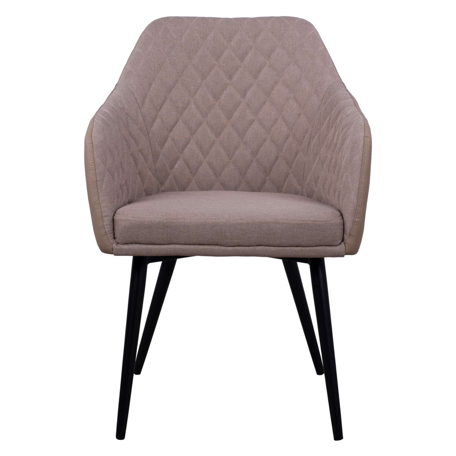 ΠΟΛΥΘΡΟΝΑΚΙ CHARLES HM8522.07 ΜΕ ΥΦΑΣΜΑ ΜΠΕΖ & PU ΜΠΕΖ 57x63x83Υ εκ. - Image 3