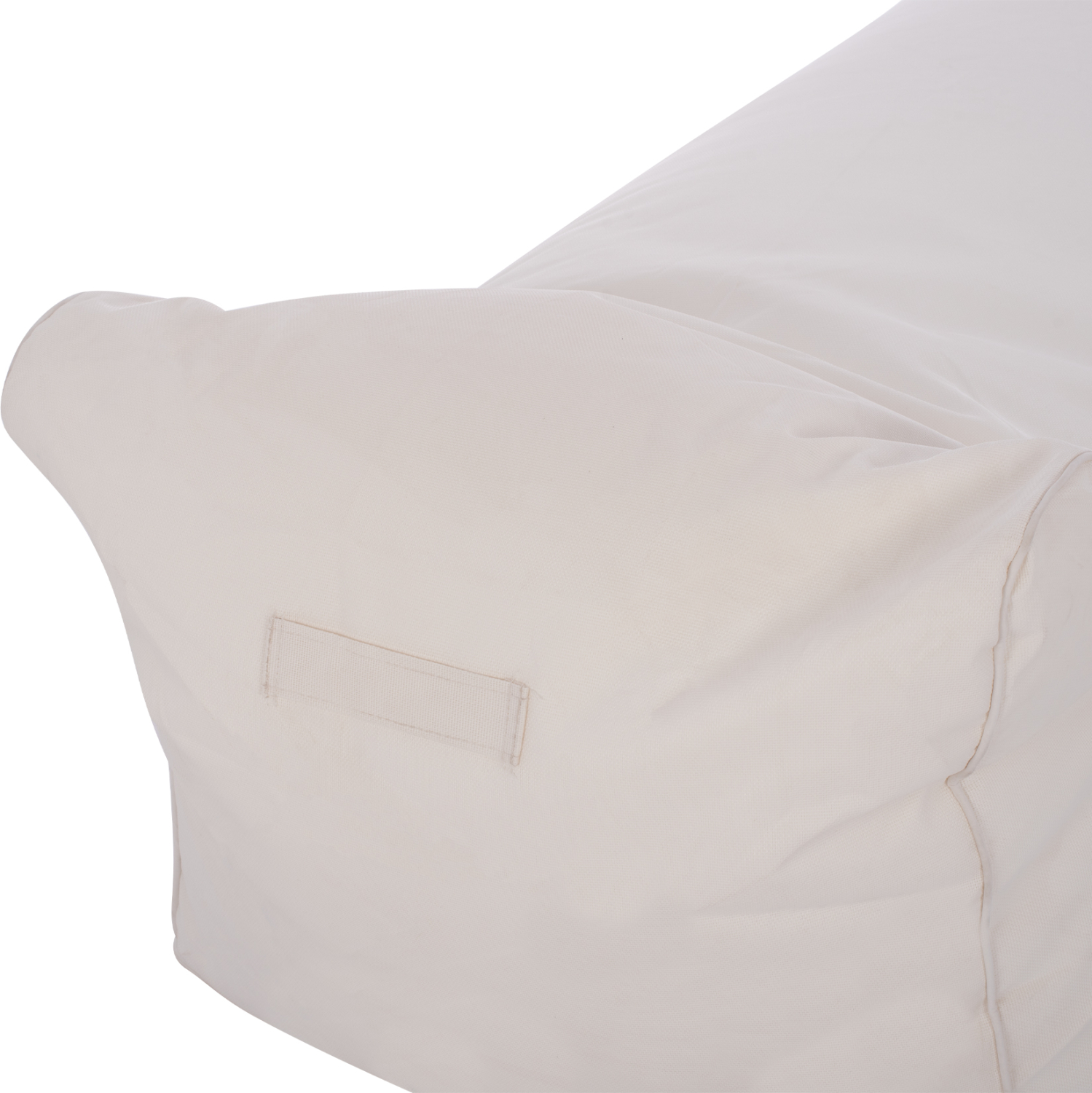 ΠΟΥΦ ΞΑΠΛΩΣΤΡΑ WADELIN HM5774.11 ΜΕ TEXTILINE ΛΕΥΚΟ 190x80x40-60Υ εκ. - Image 8