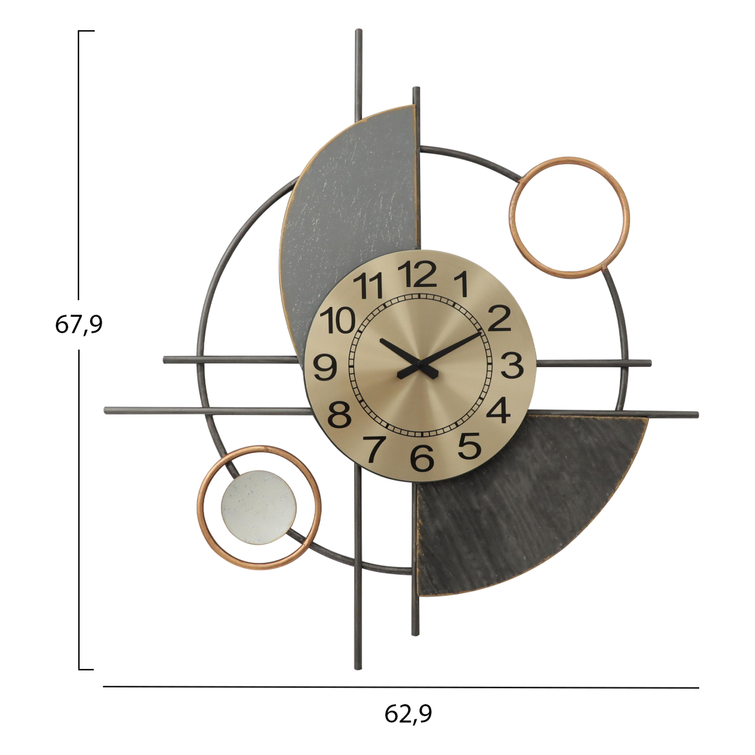 ΡΟΛΟΙ ΤΟΙΧΟΥ ΜΕΤΑΛΛΙΚΟ HM7557 62.9x67.9x5.1 - Image 2