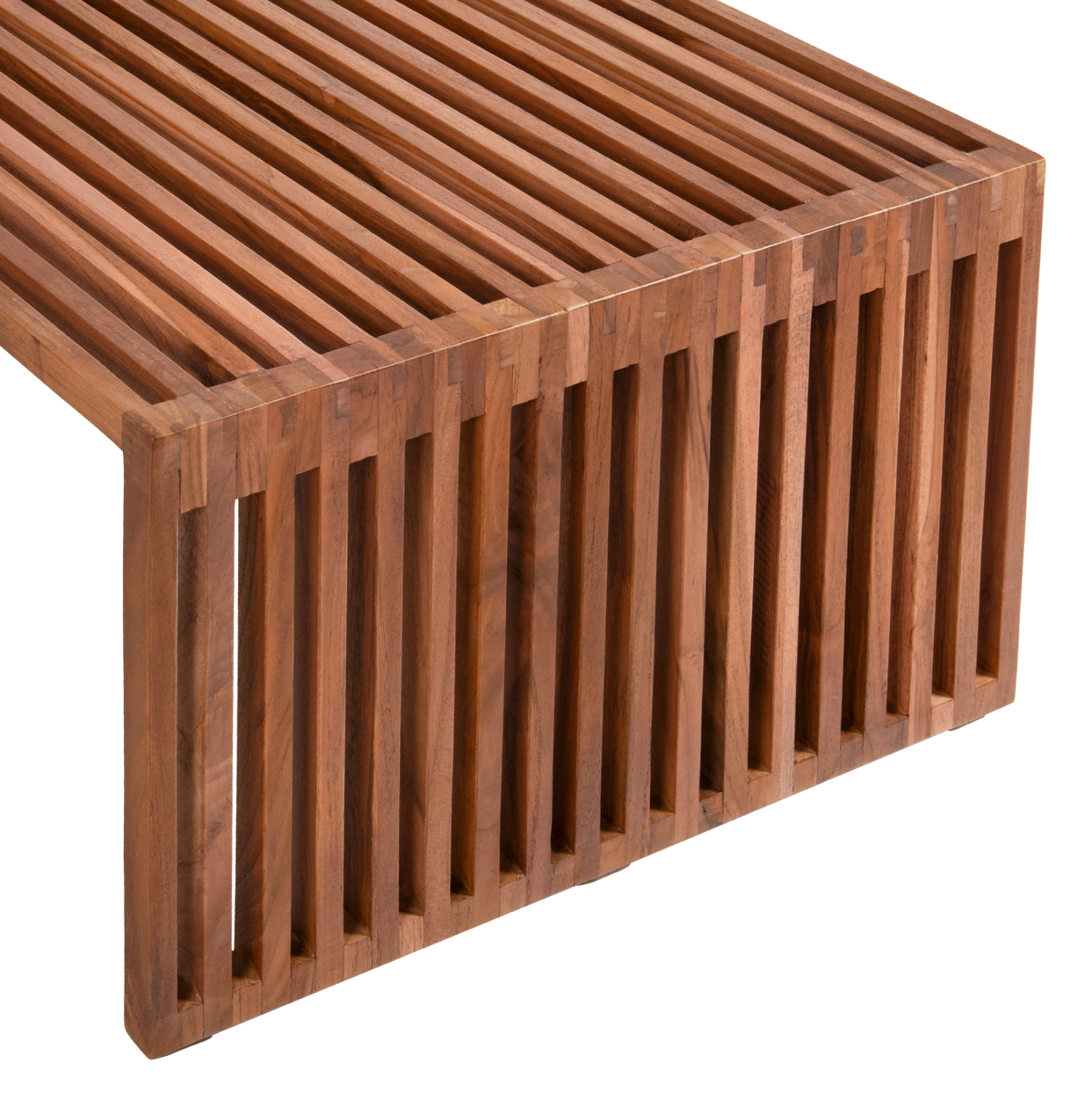 ΣΕΤ ΤΡΑΠΕΖΙΑ ΣΑΛΟΝΙΟΥ NYA HM9548 ΞΥΛΟ ΤΕΑΚ ΣΕ ΦΥΣΙΚΟ ΧΡΩΜΑ 116x60x46,5Υ εκ. - Image 7