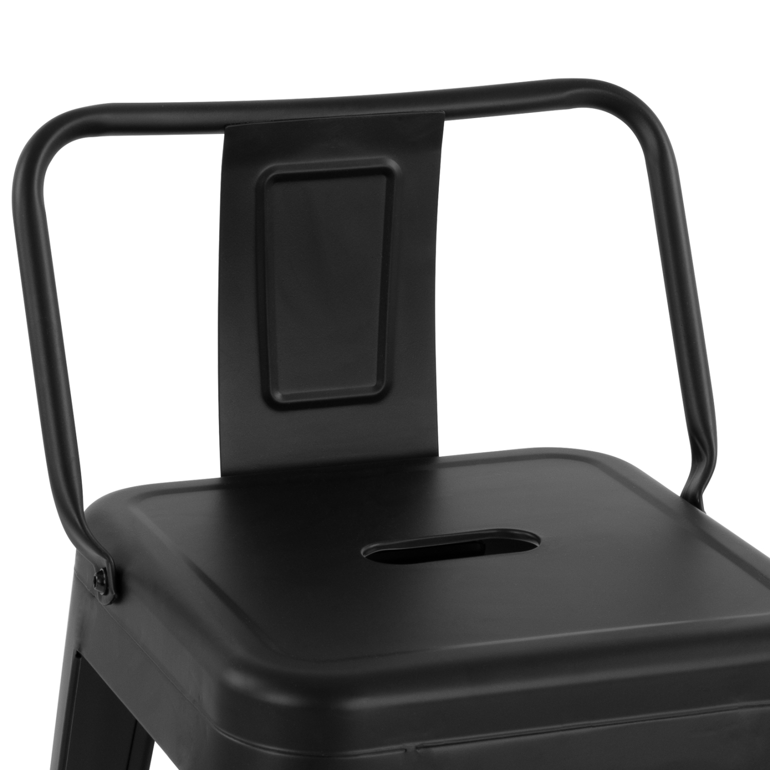 ΣΚΑΜΠΟ BAR ΜΕΤΑΛΛΙΚΟ MELITA ME ΠΛΑΤΗ ΜΑΥΡΟ ΜΑΤ 43Χ43Χ95Υεκ. HM8643.22 - Image 7