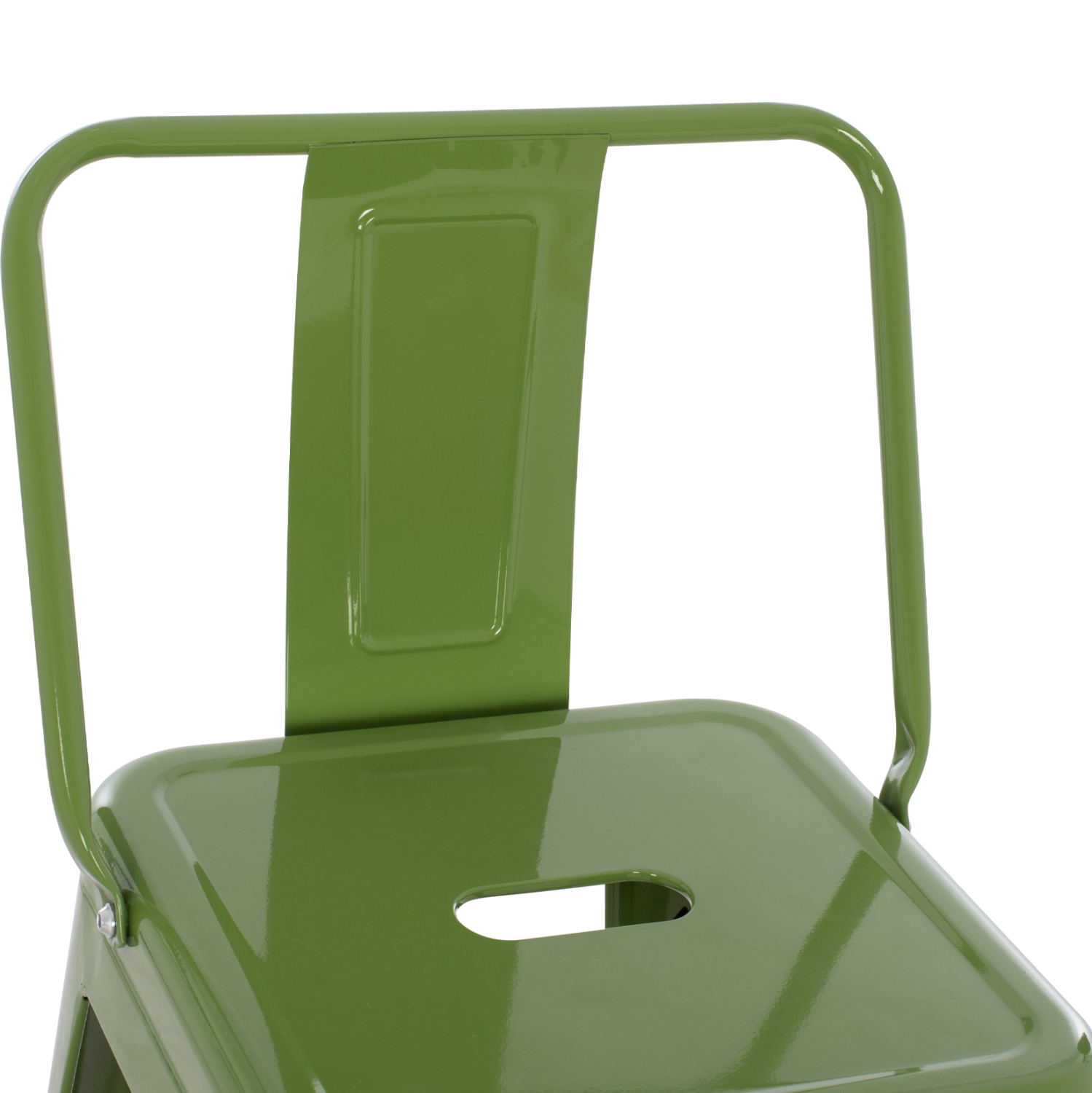 ΣΚΑΜΠΟ BAR ΜΕΤΑΛΛΙΚΟ MELITA ME ΠΛΑΤΗ ΣΕ LIGHT OLIVE GREEN HM8643.13 43Χ43Χ100Yεκ. - Image 7