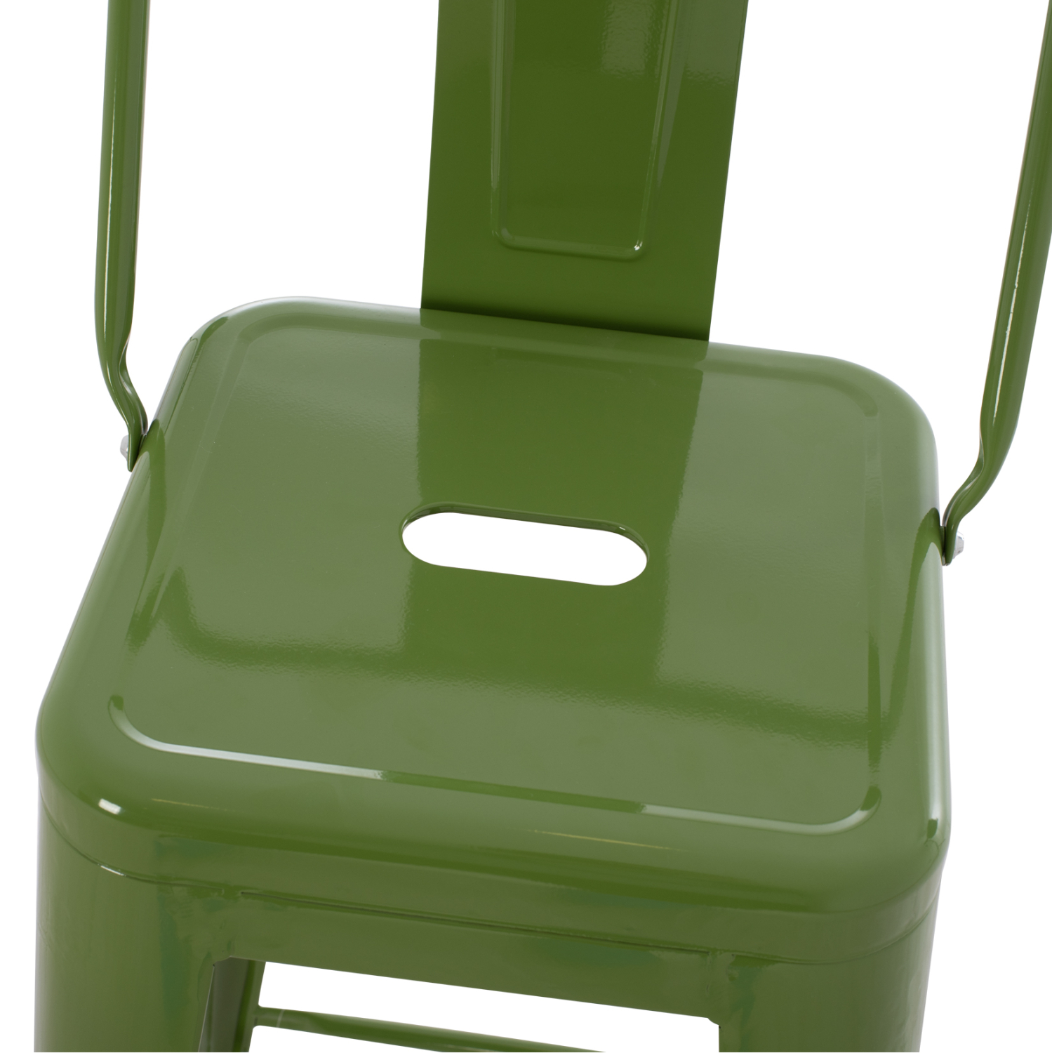 ΣΚΑΜΠΟ BAR ΜΕΤΑΛΛΙΚΟ MELITA ME ΠΛΑΤΗ ΣΕ LIGHT OLIVE GREEN HM8643.13 43Χ43Χ100Yεκ. - Image 8