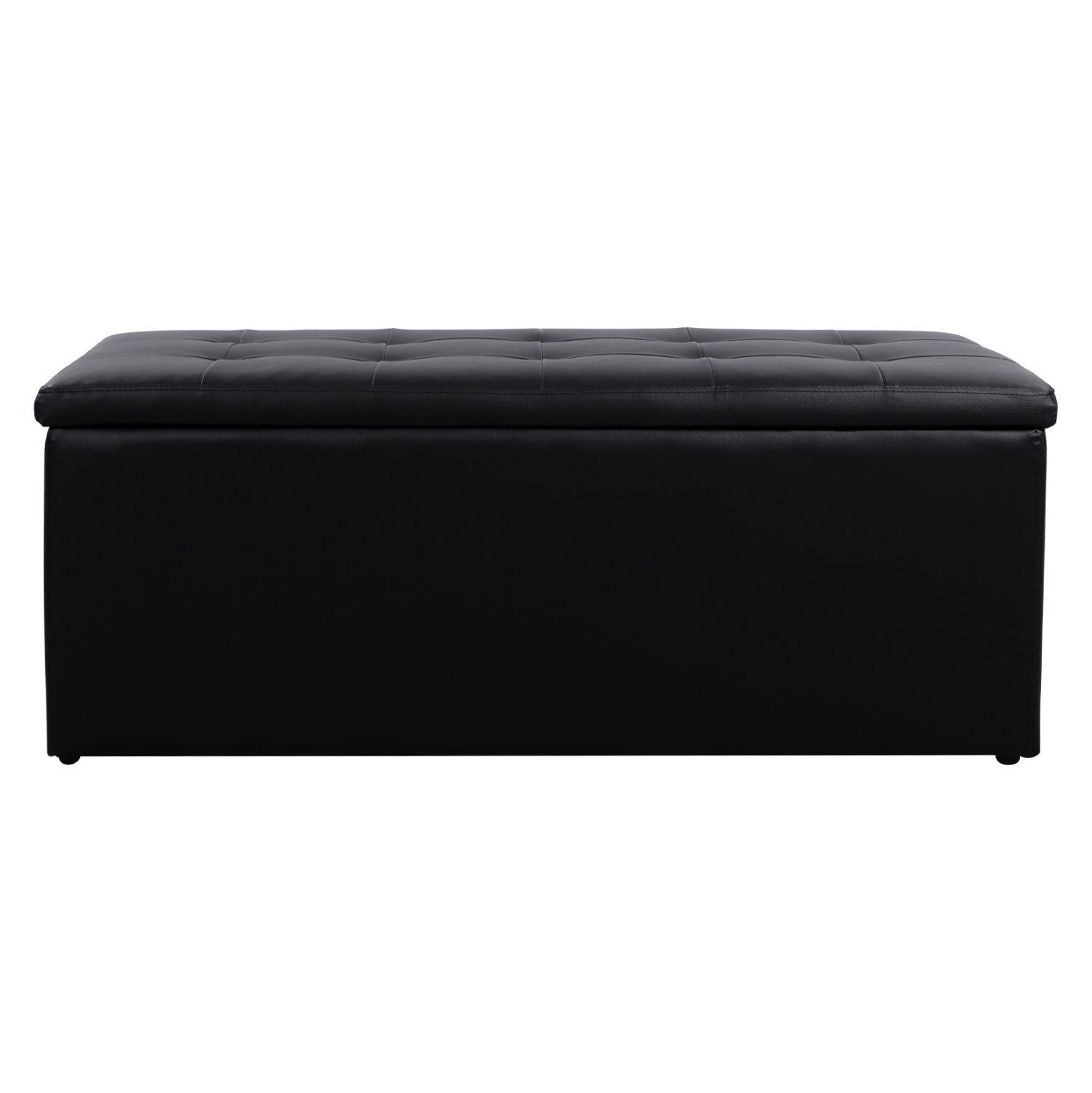 ΣΚΑΜΠΟ PU ΜΕ ΑΠΟΘΗΚΕΥΤΙΚΟ ΧΩΡΟ TRISCUBE ΜΑΥΡΟ HM223.01 121x51.5x50Υ εκ. - Image 4