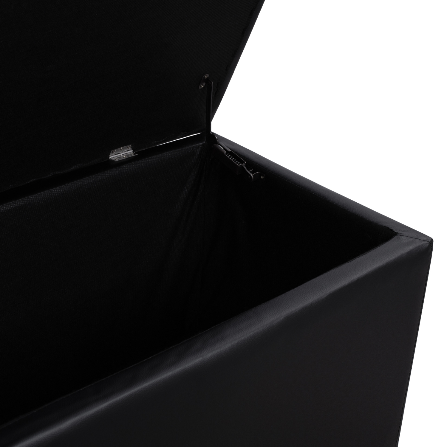 ΣΚΑΜΠΟ PU ΜΕ ΑΠΟΘΗΚΕΥΤΙΚΟ ΧΩΡΟ TRISCUBE ΜΑΥΡΟ HM223.01 121x51.5x50Υ εκ. - Image 7