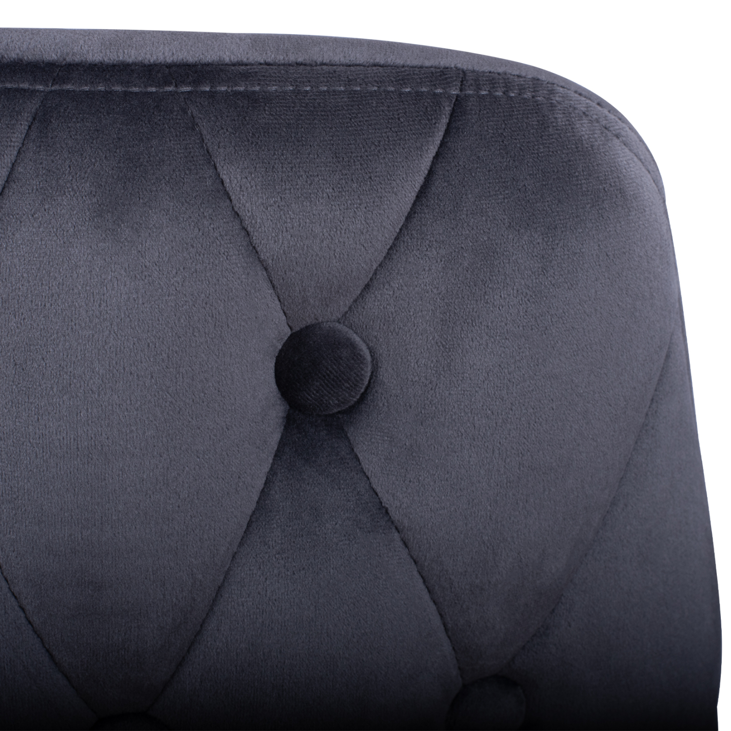 ΣΚΑΜΠΟ ΜΠΑΡ SERENITY HM8519.01 ΑΠΟ ΒΕΛΟΥΔΟ ΓΚΡΙ ΜΕ ΜΕΤΑΛΛΙΚΟ ΣΚΕΛΕΤΟ 51Χ57Χ110Υ εκ. - Image 10