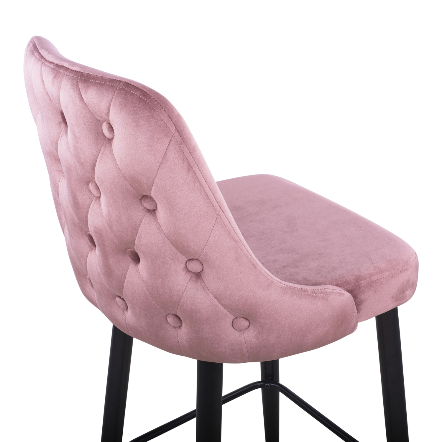 ΣΚΑΜΠΟ ΜΠΑΡ SERENITY HM8519.02 ΒΕΛΟΥΔΟ ΣΑΠΙΟ ΜΗΛΟ ΜΕ ΜΕΤΑΛΛΙΚΟ ΣΚΕΛΕΤΟ 51Χ57Χ110Υ εκ. - Image 8