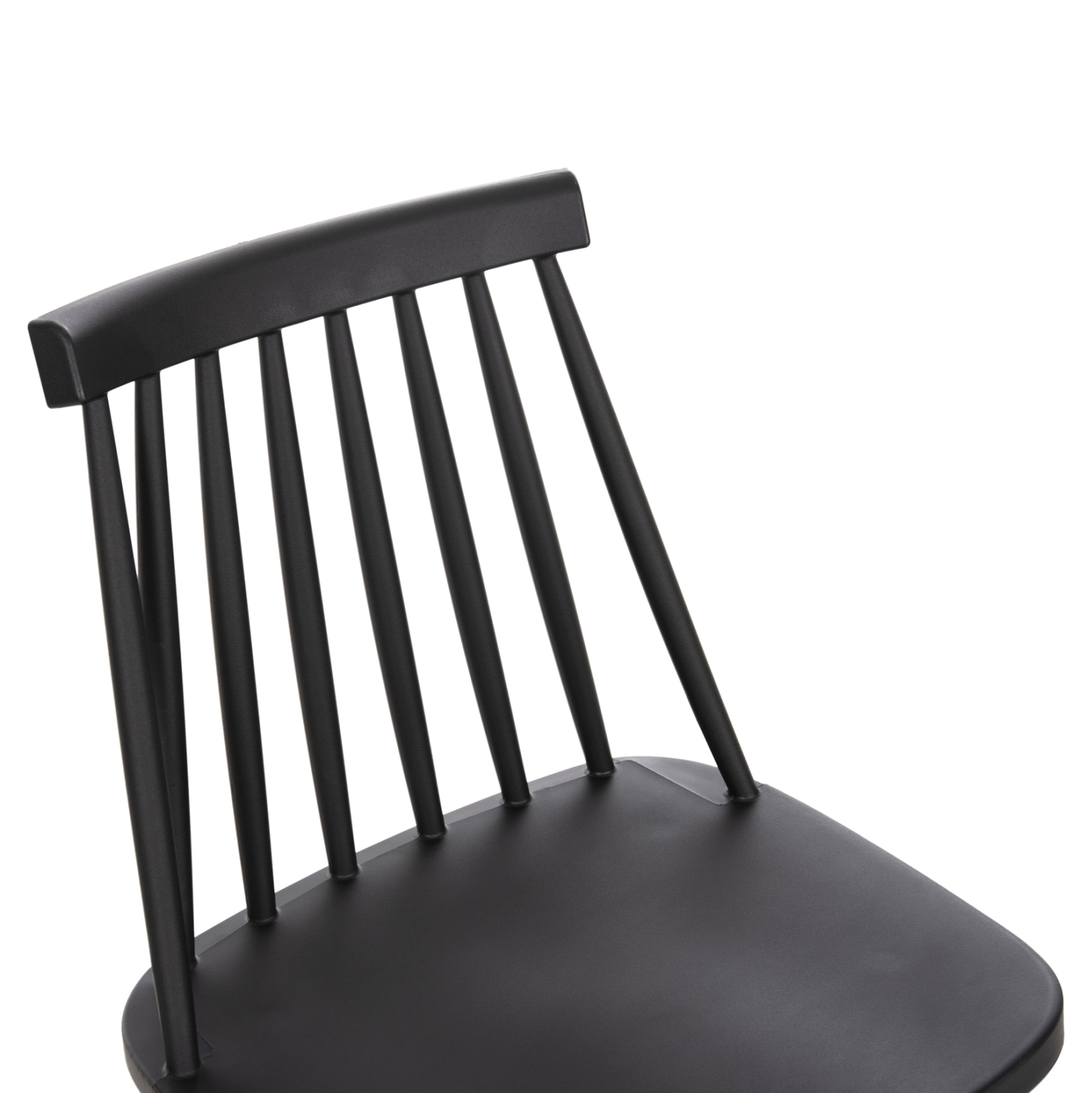 ΣΚΑΜΠΟ ΜΠΑΡ ΜΕΣΑΙΟΥ ΥΨΟΥΣ VANESSA HM9300.12 ΠΟΛΥΠΡΟΠΥΛΕΝΙΟ & ΜΕΤΑΛΛΟ-ΜΑΥΡΟ 45,5x46x97Υ εκ. - Image 7