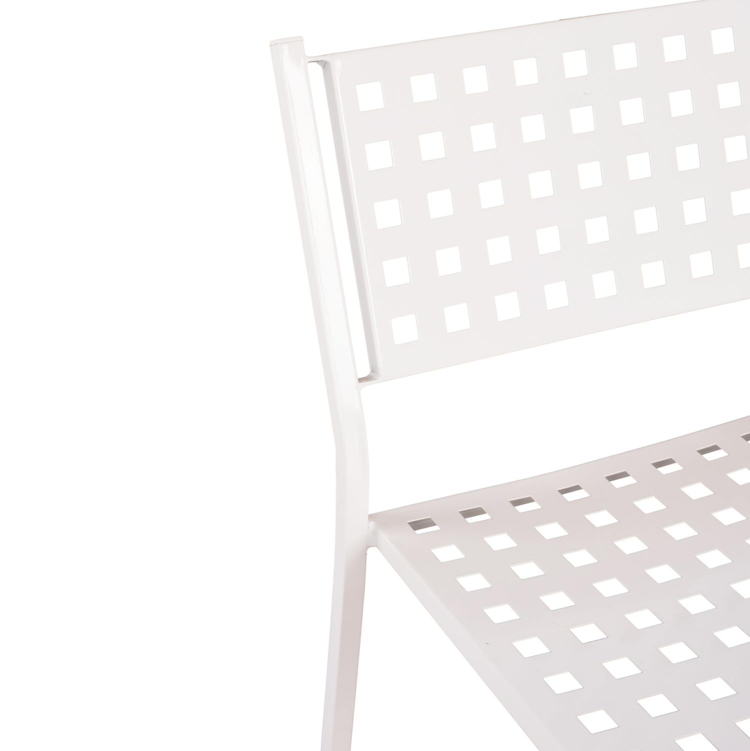 ΣΚΑΜΠΟ ΜΠΑΡ ΜΕΤΑΛΛΙΚΟ OLYMPIAS HM5528.02 ΣΕ ΛΕΥΚΗ ΑΠΟΧΡΩΣΗ 47x58x111 εκ. - Image 9