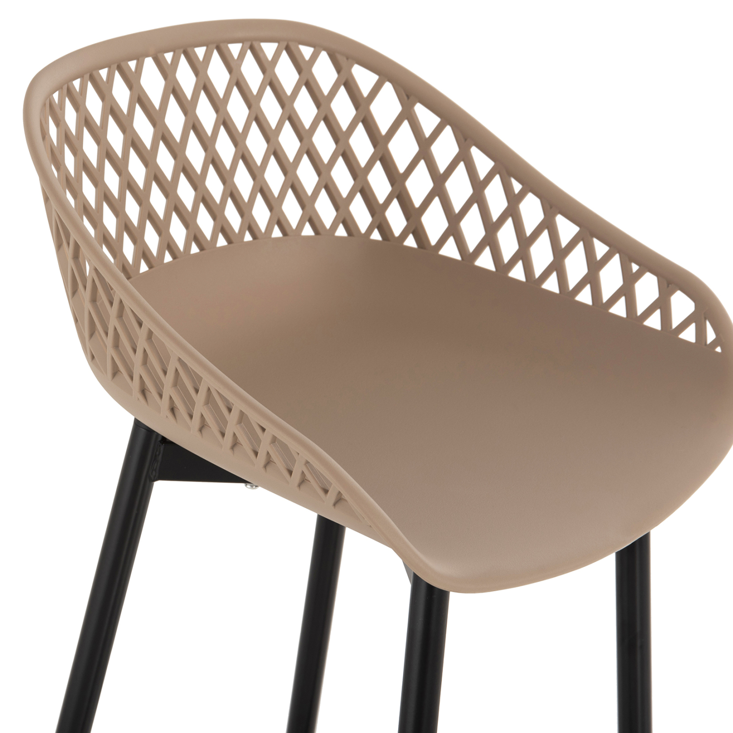 ΣΚΑΜΠΟ ΠΟΛΥΠΡΟΠΥΛΕΝΙΟΥ AVAYA ΚΑΠΟΥΤΣΙΝΟ-ΜΕΤΑΛΛΙΚΑ ΠΟΔΙΑ ΜΑΥΡΑ HM8686.13 46x48x99Υεκ. - Image 7