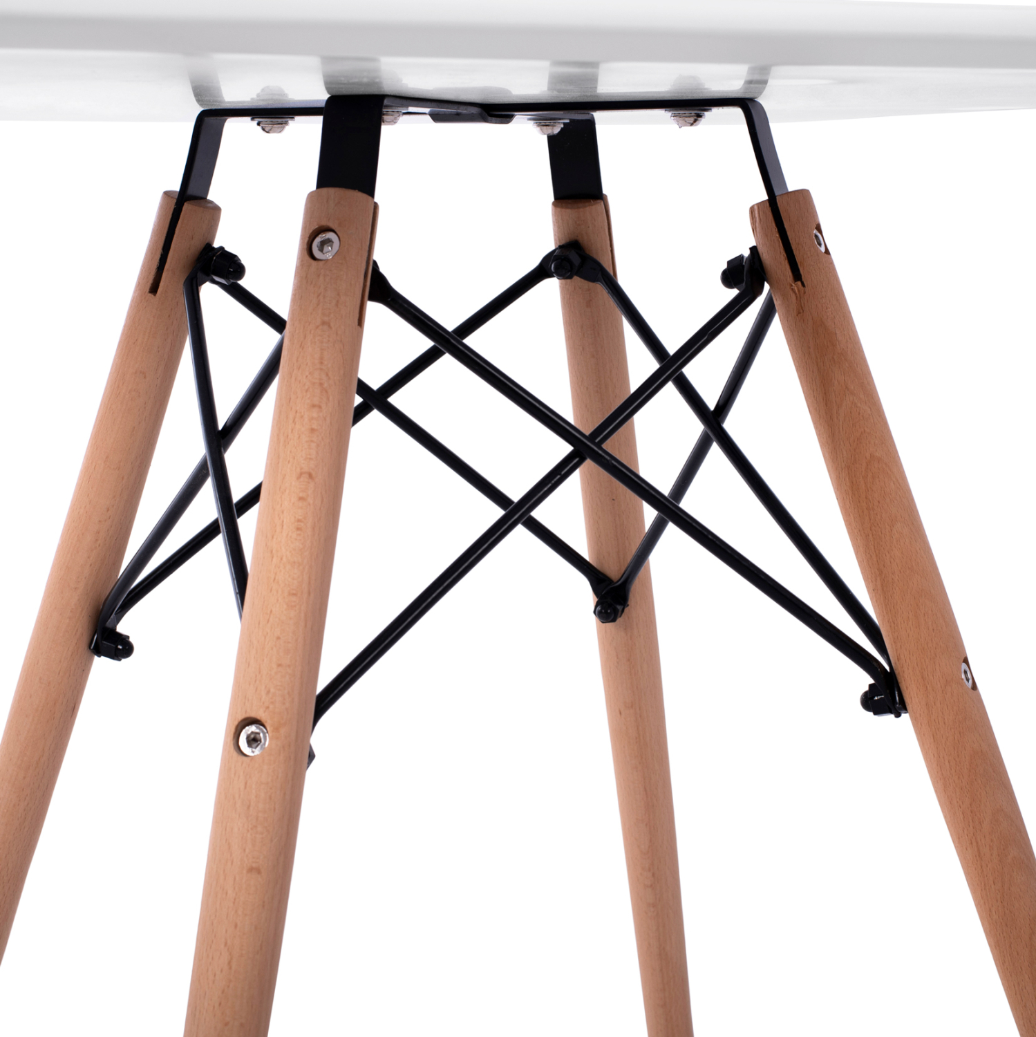 ΤΡΑΠΕΖΙ MINIMAL KID 60X60X51Yεκ. ΛΕΥΚΟ HM8452.01 - Image 4