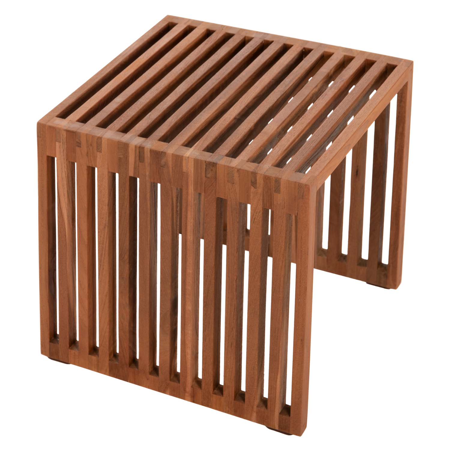 ΤΡΑΠΕΖΙ ΣΑΛΟΝΙΟΥ ΒΟΗΘΗΤΙΚΟ ΑΠΟ ΞΥΛΟ ΤΕΑΚ ΦΥΣΙΚΟ ΧΡΩΜΑ 1ΤΜΧ HM9483 40x40,5x40,5Υ εκ. - Image 4