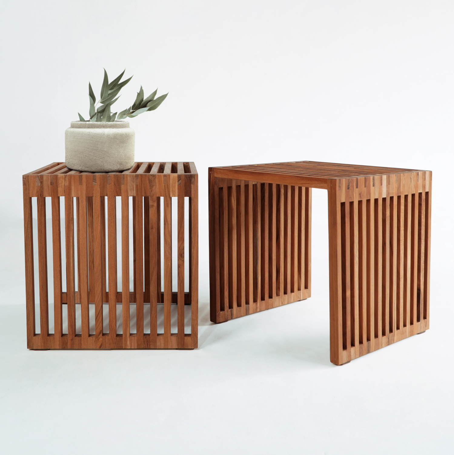 ΤΡΑΠΕΖΙ ΣΑΛΟΝΙΟΥ ΒΟΗΘΗΤΙΚΟ ΑΠΟ ΞΥΛΟ ΤΕΑΚ ΦΥΣΙΚΟ ΧΡΩΜΑ 1ΤΜΧ HM9483 40x40,5x40,5Υ εκ. - Image 7