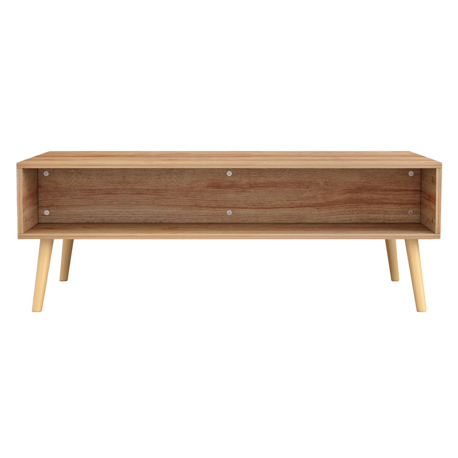 ΤΡΑΠΕΖΙ ΣΑΛΟΝΙΟΥ ΜΕΛΑΜΙΝΗΣ COLM RATTAN HM9224.11 ΣΕ ΦΥΣΙΚΟ ΧΡΩΜΑ 110x59x39,5Yεκ. - Image 5