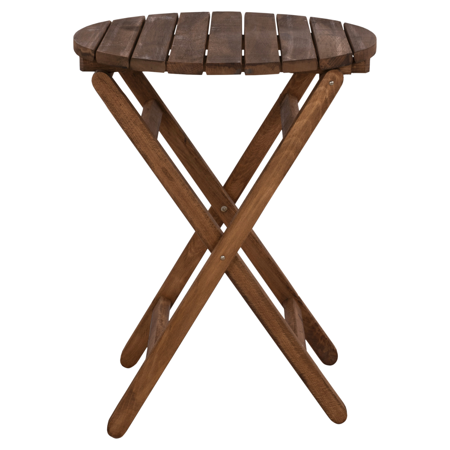 ΤΡΑΠΕΖΙ ΣΚΗΝΟΘΕΤH ΛΗΜΝΟΣ Φ60Χ76Υ ΜΑΣΙΦ ΟΞΙΑ ΕΜΠOΤΙΣΜΟΣ ΚΑΡΥΔΙ HM5653.01 - Image 3