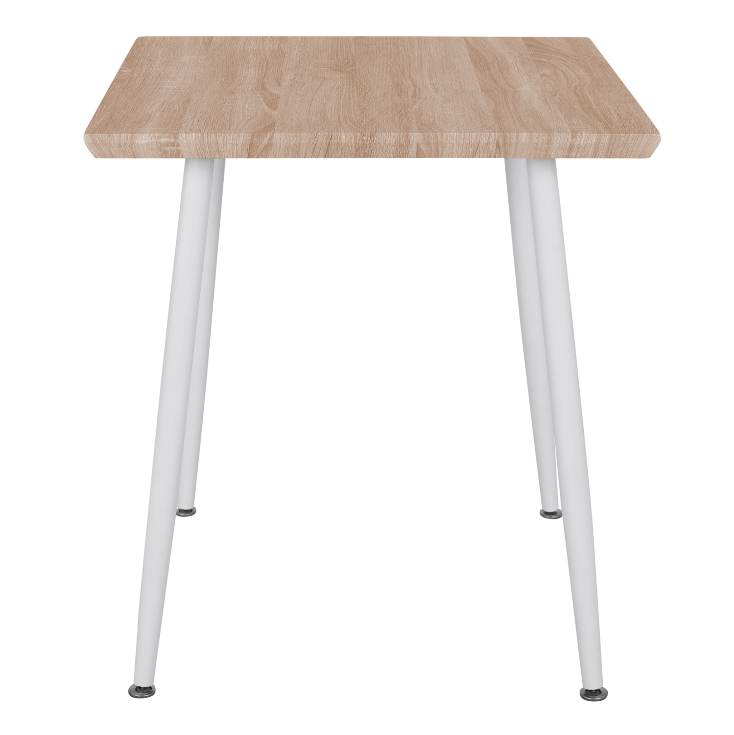 ΤΡΑΠΕΖΙ ΤΡΑΠΕΖΑΡΙΑΣ PALOMA HM8335.02, 70Χ70X76,5, SONOMA, ΛΕΥΚΑ ΠΟΔΙΑ - Image 3