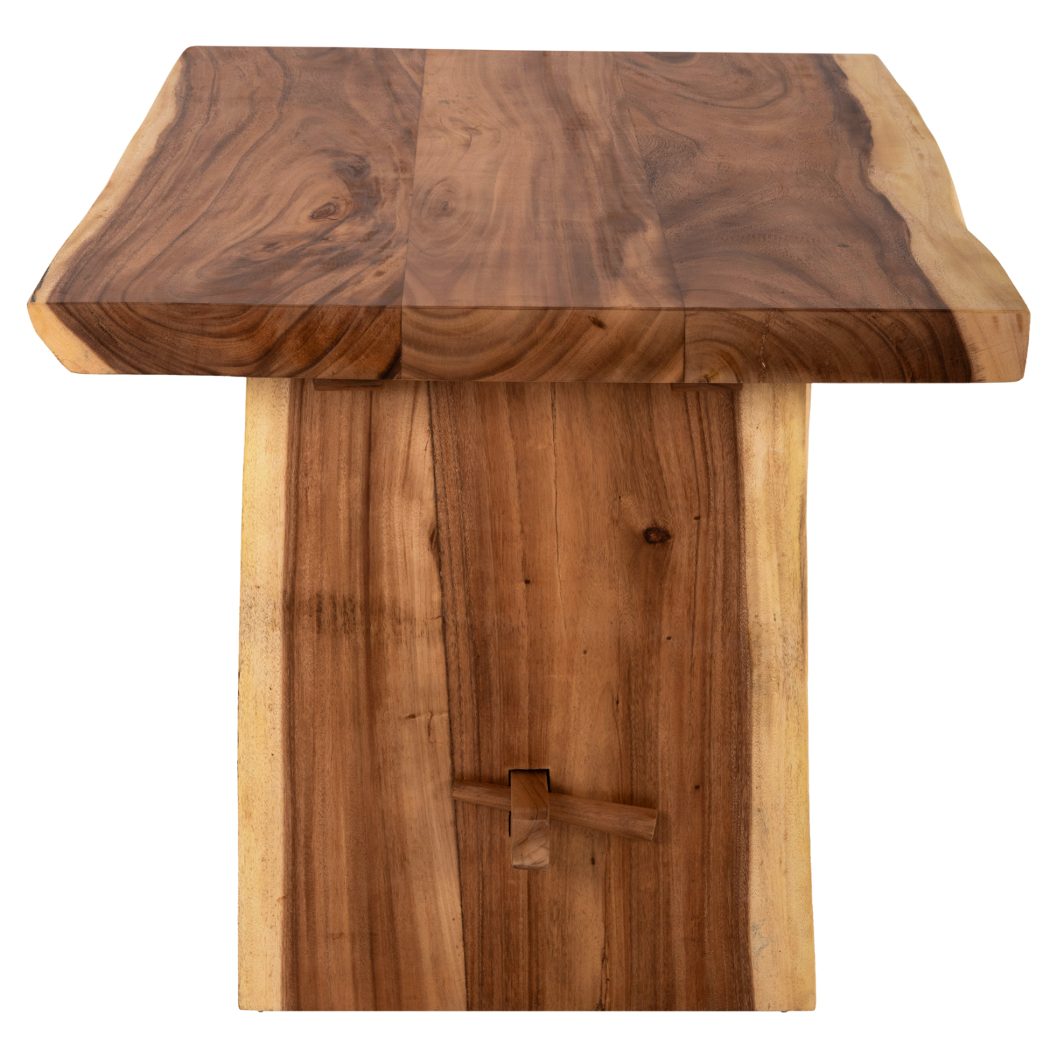 ΤΡΑΠΕΖΙ ΤΡΑΠΕΖΑΡΙΑΣ EGON HM9490 ΜΑΣΙΦ ΞΥΛΟ SUAR 7,5εκ.TOP-ΦΥΣΙΚΟ 200x100x80Υεκ. - Image 4