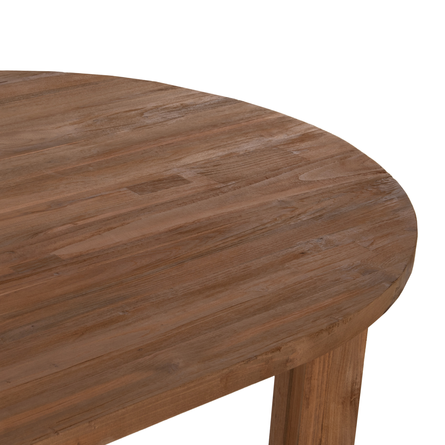 ΤΡΑΠΕΖΙ ΤΡΑΠΕΖΑΡΙΑΣ KUTAI HM9640 ΜΑΣΙΦ ΑΝΑΚΥΚΛΩΜΕΝΟ ΞΥΛΟ ΤΕΑΚ ΦΥΣΙΚΟ 200x90x75Υεκ. - Image 7