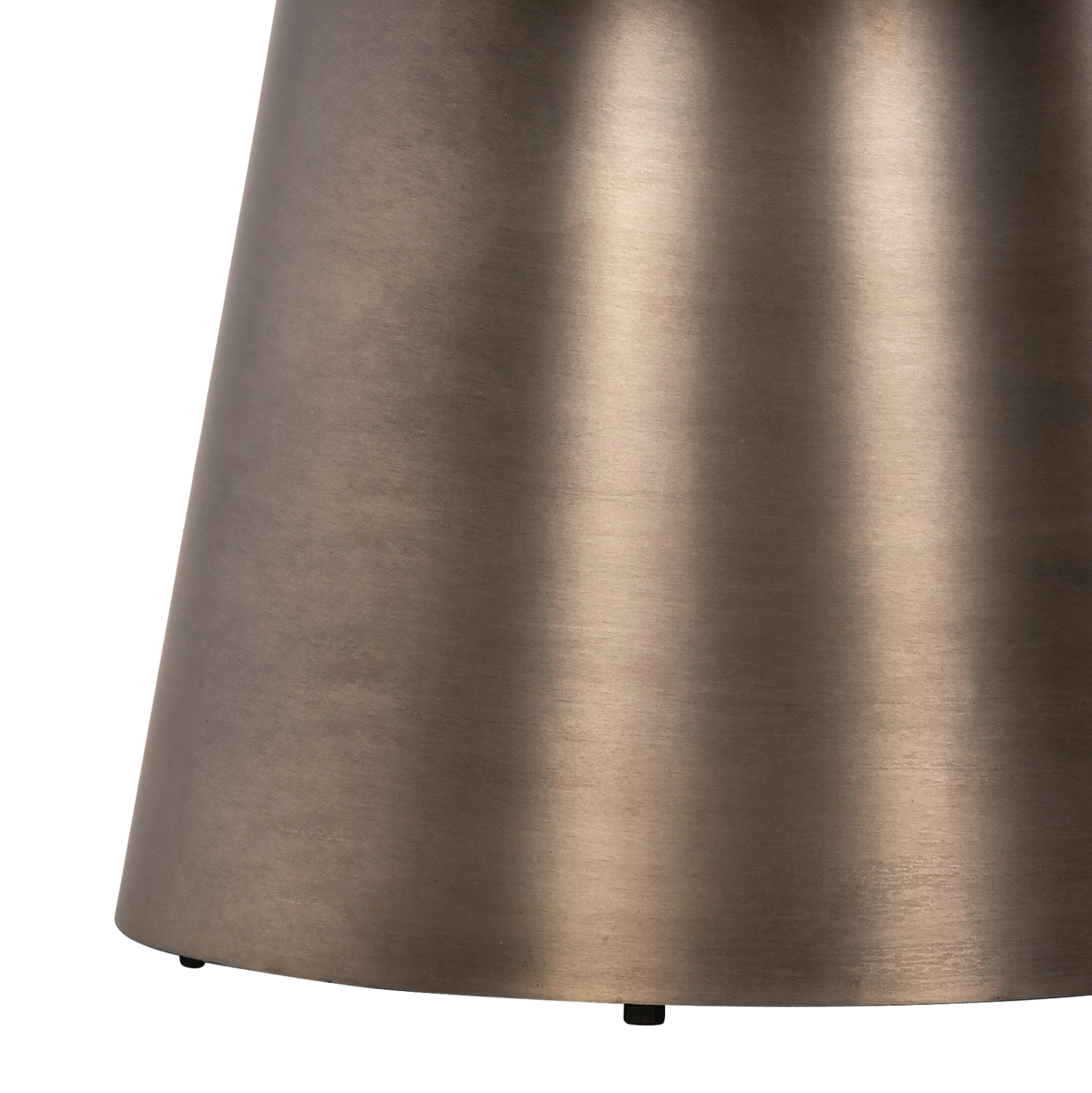 ΤΡΑΠΕΖIA ΣΑΛΟΝΙΟΥ 2ΤΜΧ NICKELY HM9667 ΜΕΤΑΛΛΟ ΣΕ ΑΣΗΜΙ ΜΑΤ Φ80x41Υ & Φ60x36Υ εκ. - Image 6