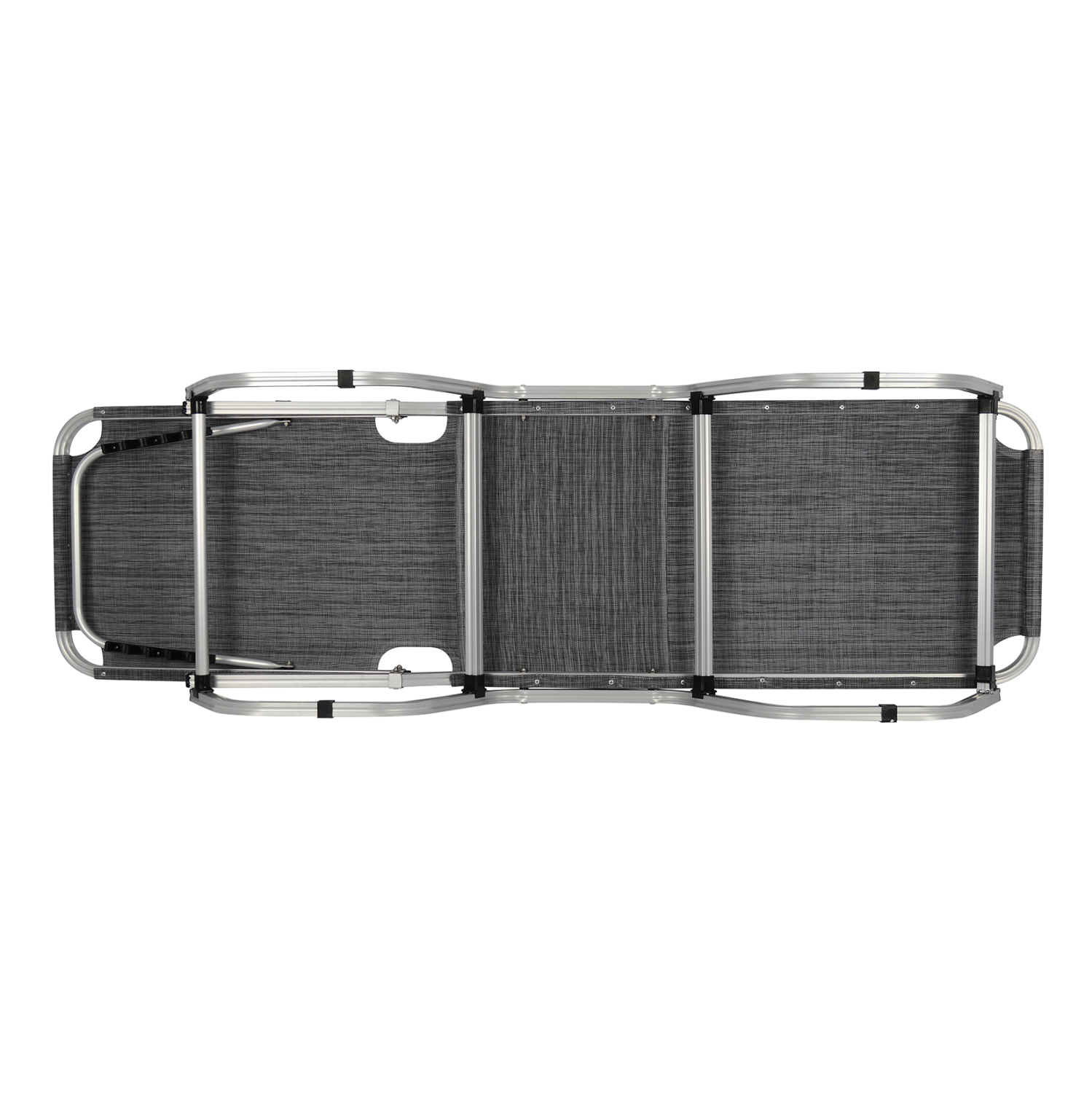 ΞΑΠΛΩΣΤΡΑ ΕΠΑΓΓΕΛΜΑΤΙΚΗ WALDO ΑΛΟΥΜΙΝΙΟΥ HM5071.10 ΓΚΡΙ 60x195x30 cm - Image 5