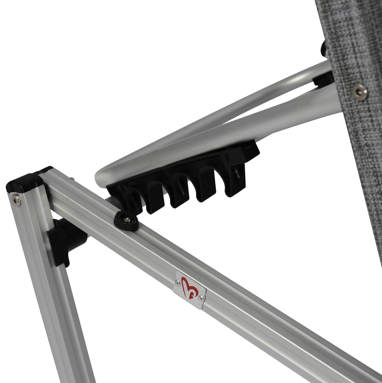 ΞΑΠΛΩΣΤΡΑ ΕΠΑΓΓΕΛΜΑΤΙΚΗ WALDO ΑΛΟΥΜΙΝΙΟΥ HM5071.10 ΓΚΡΙ 60x195x30 cm - Image 6