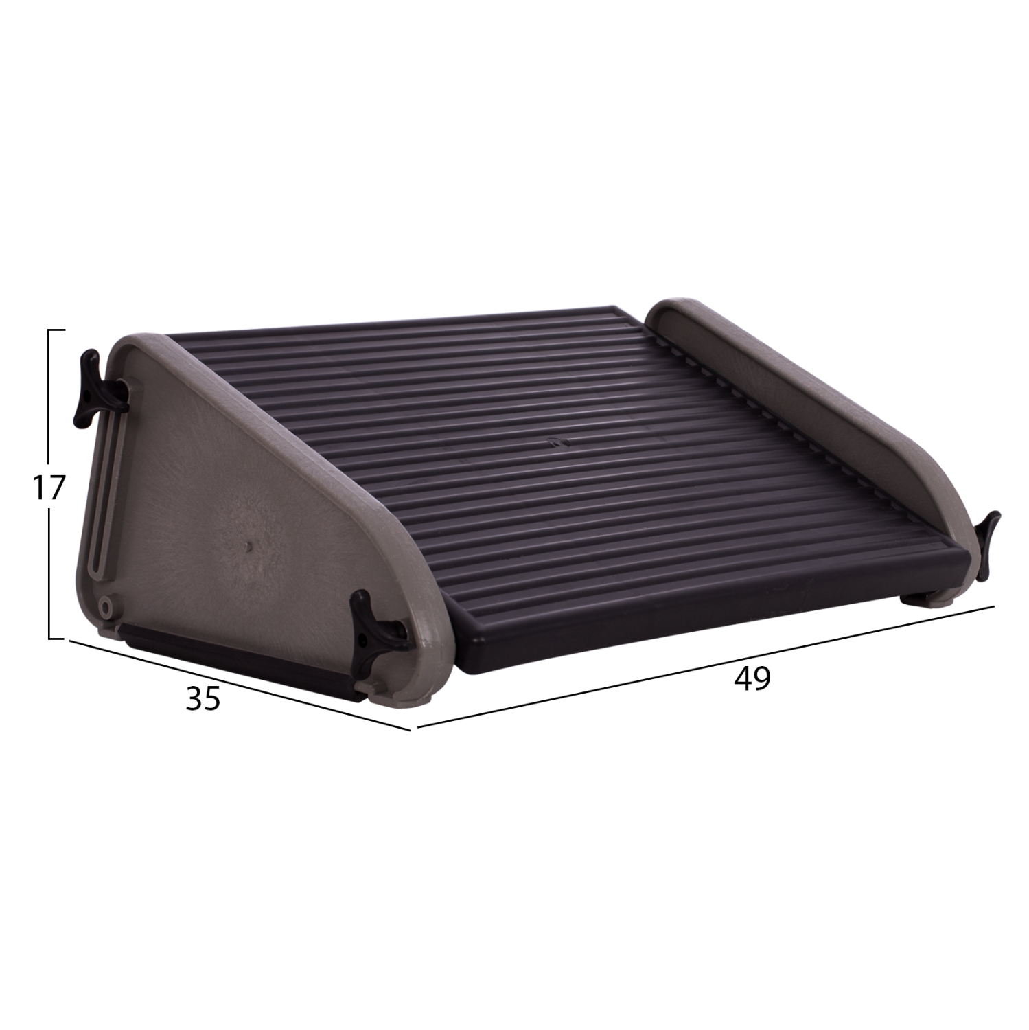 ΥΠΟΠΟΔΙΟ ΓΡΑΦΕΙΟΥ ΡΥΘΜΙΖΟΜΕΝΟ ΠΛΑΣΤΙΚΟ HM1140 - Image 2